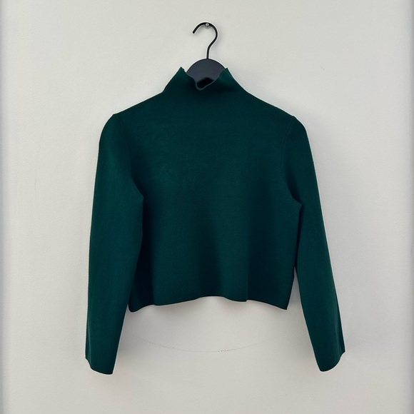 & Other Stories Sweaters - & Other Stories Forest Green Knit Top